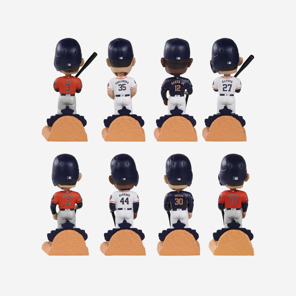 Houston Astros 5 Home Run Inning 2024 Mini Bobblehead Scene FOCO NEW ORIG BOX CHAMPS