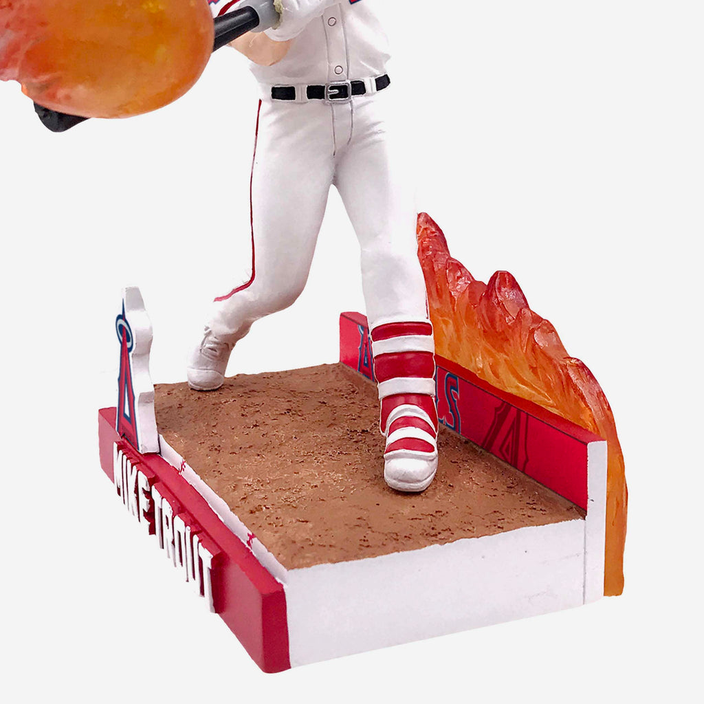 Mike Trout LA Angels Newspaper Base Bobble FOCO Bobblehead — BobblesGalore