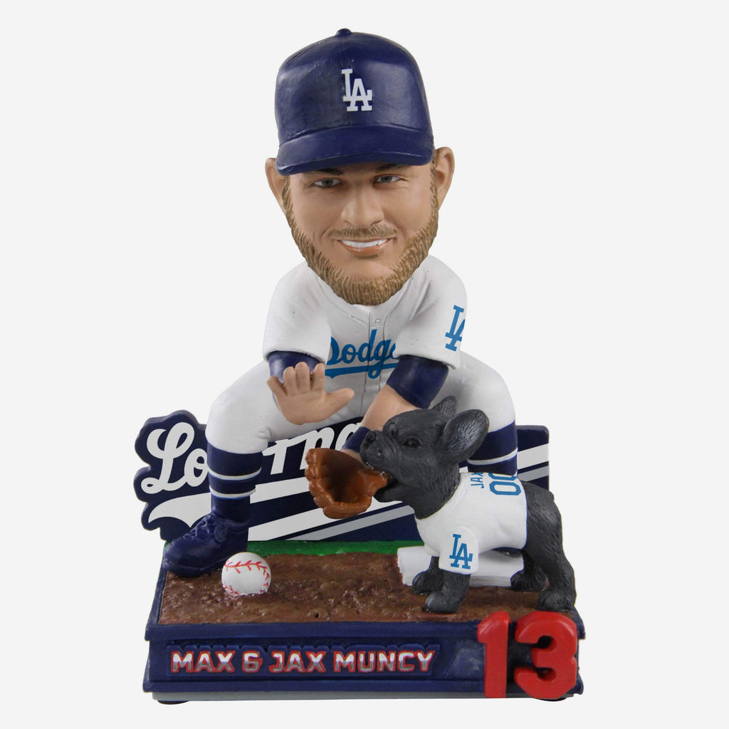Max Muncy Los Angeles Dodgers Jax Dog Bobblehead FOCO