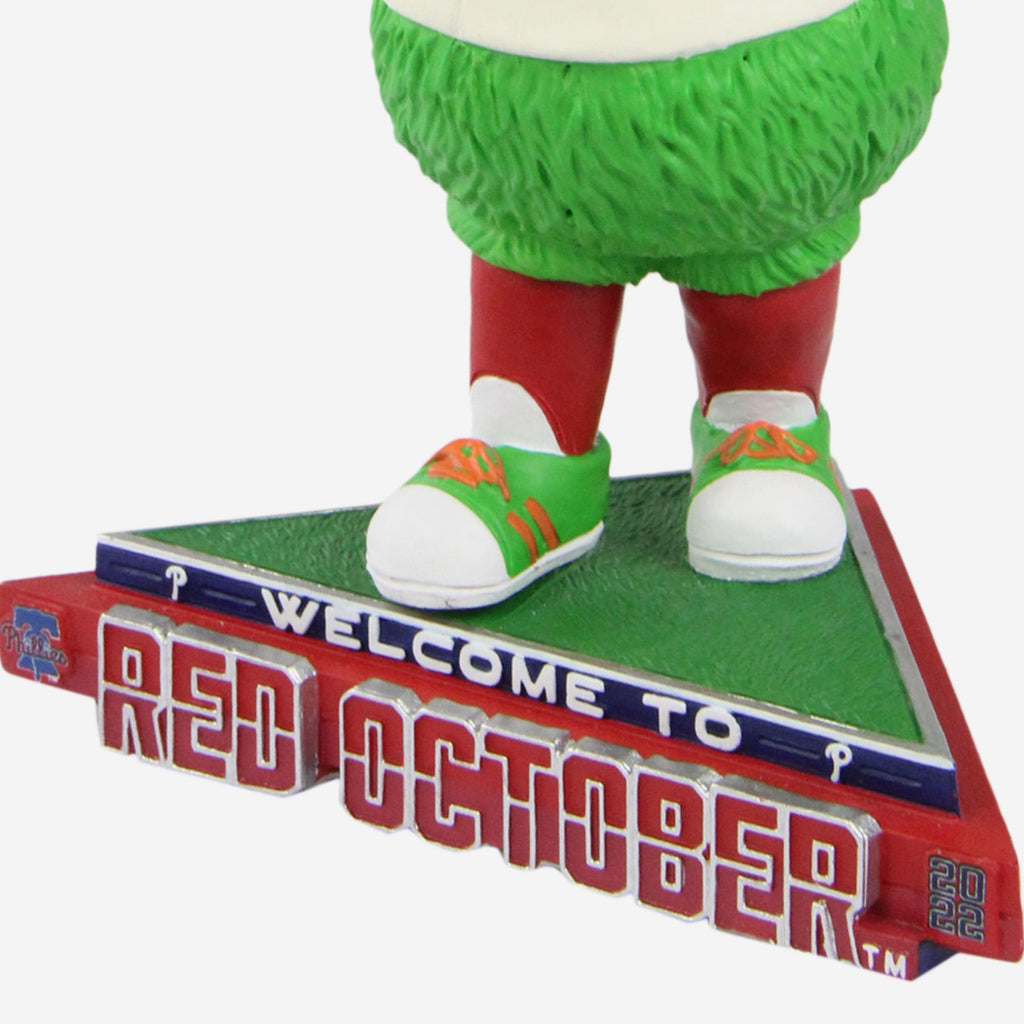 Phillie Phanatic Philadelphia Phillies 2022 National League Champions  Mascot Bobblehead