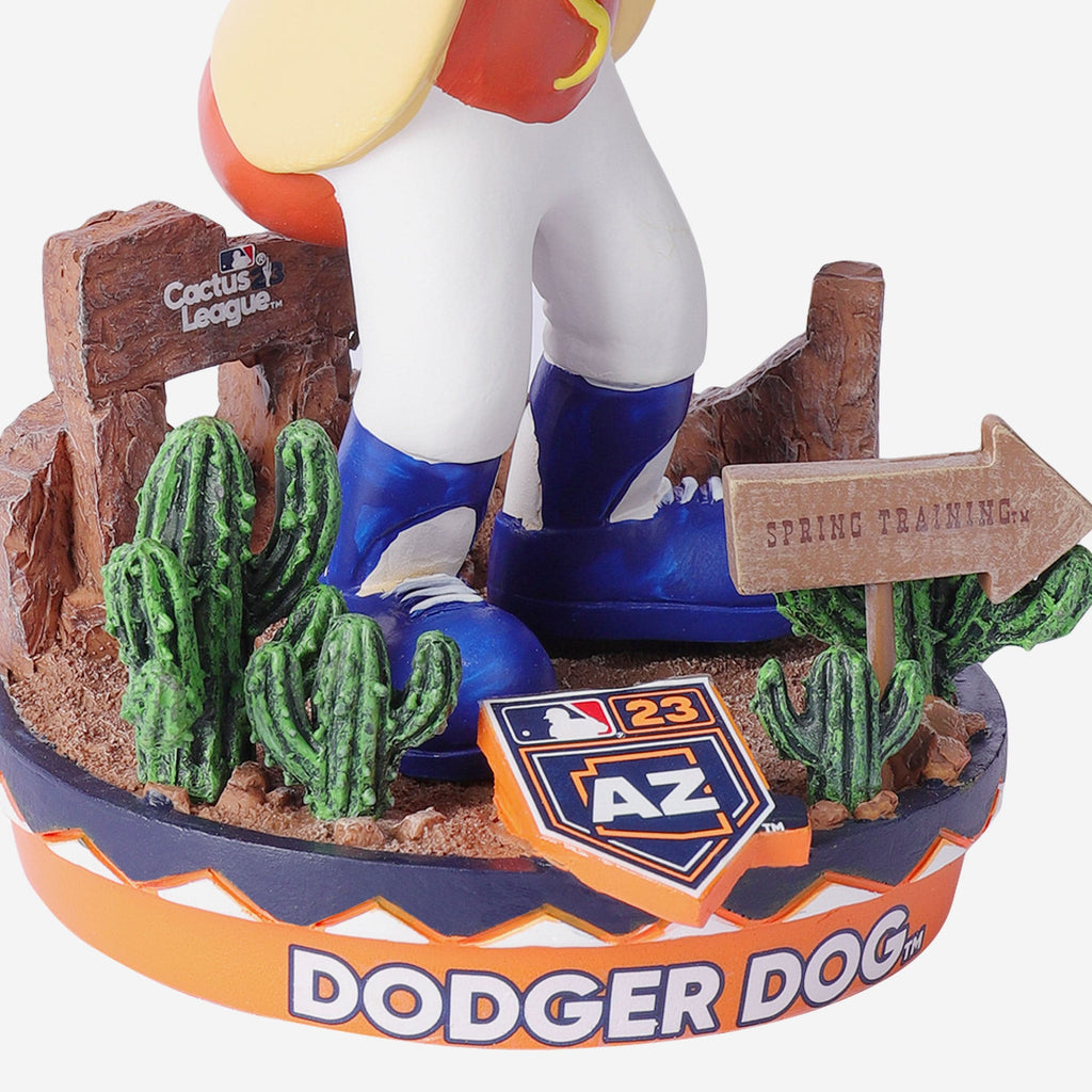 Dodger Dog Los Angeles Dodgers Thanksgiving Mascot Bobblehead