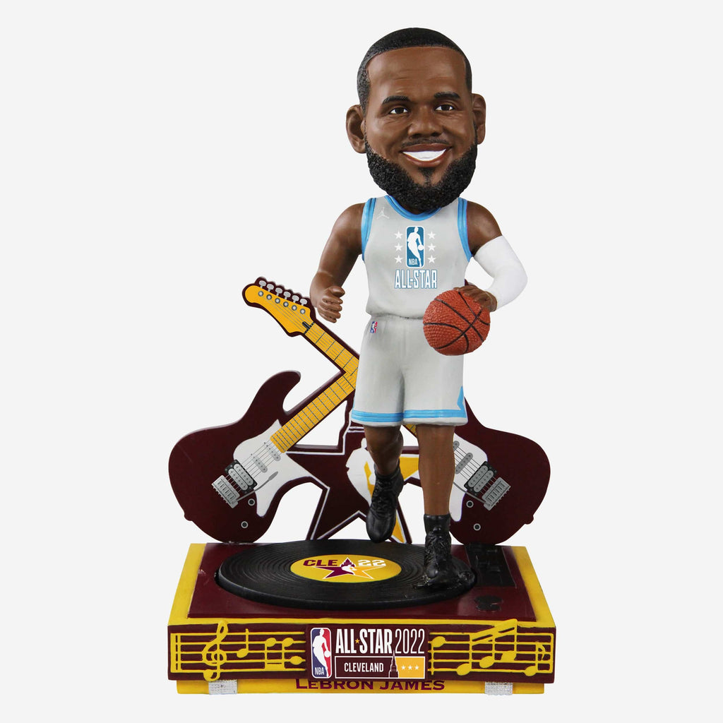 LeBron James Los Angeles Lakers 2022 City Jersey Bobblehead FOCO