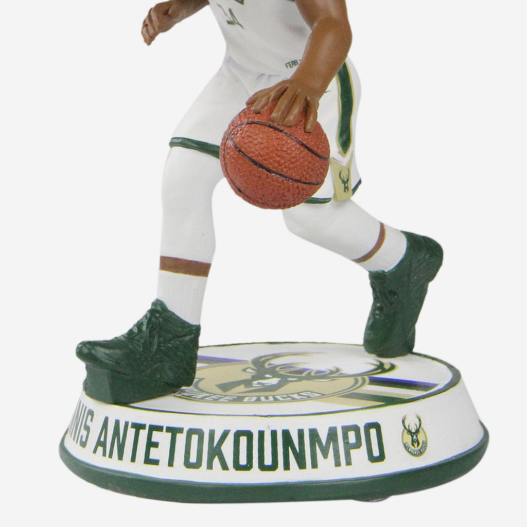 Giannis Antetokounmpo Milwaukee Bucks 2023 City Jersey Bobblehead FOCO