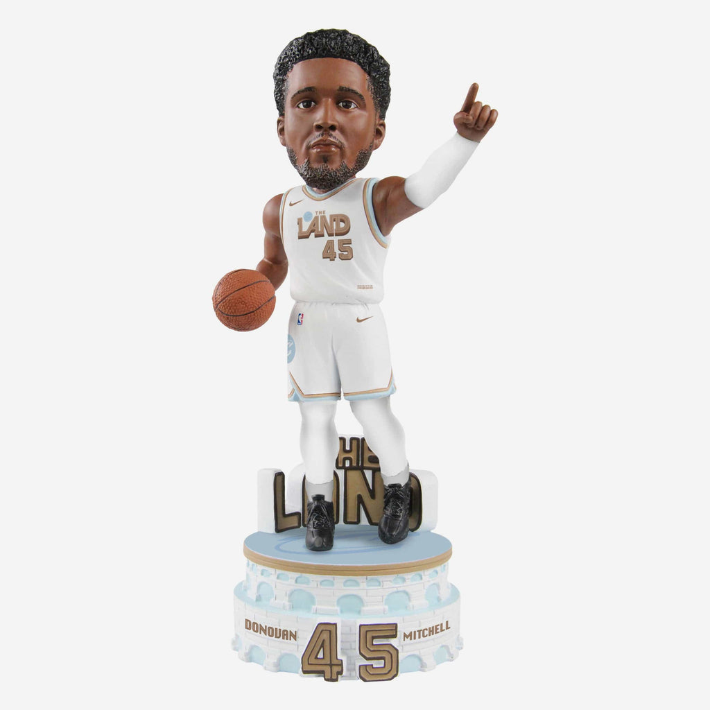 Cavs Unveil Donovan Mitchell Bobblehead presented by SeatGeek