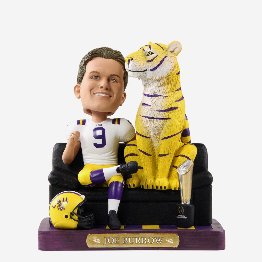 Joe Burrow LSU Tigers 2019 Football National Champions Bobblehead FOCO