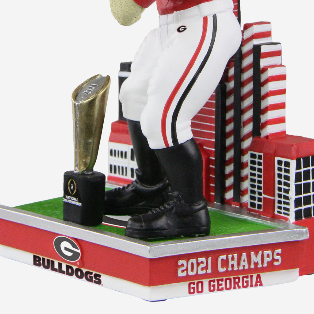 Hairy Dawg Georgia Bulldogs Celebration Dynamic Duo Mascot Bobblehead Foco