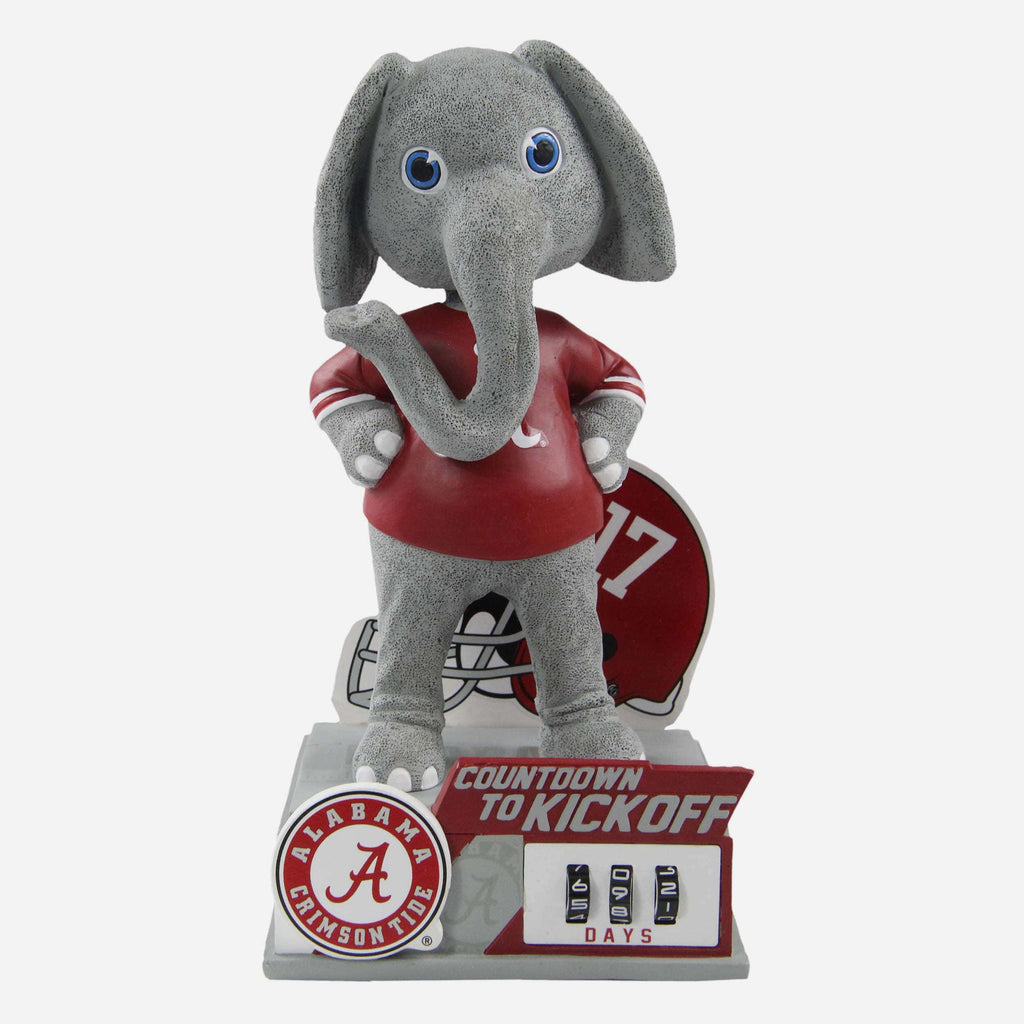 Big Al Alabama Crimson Tide Countdown To Kickoff Mascot Bobblehead FOCO