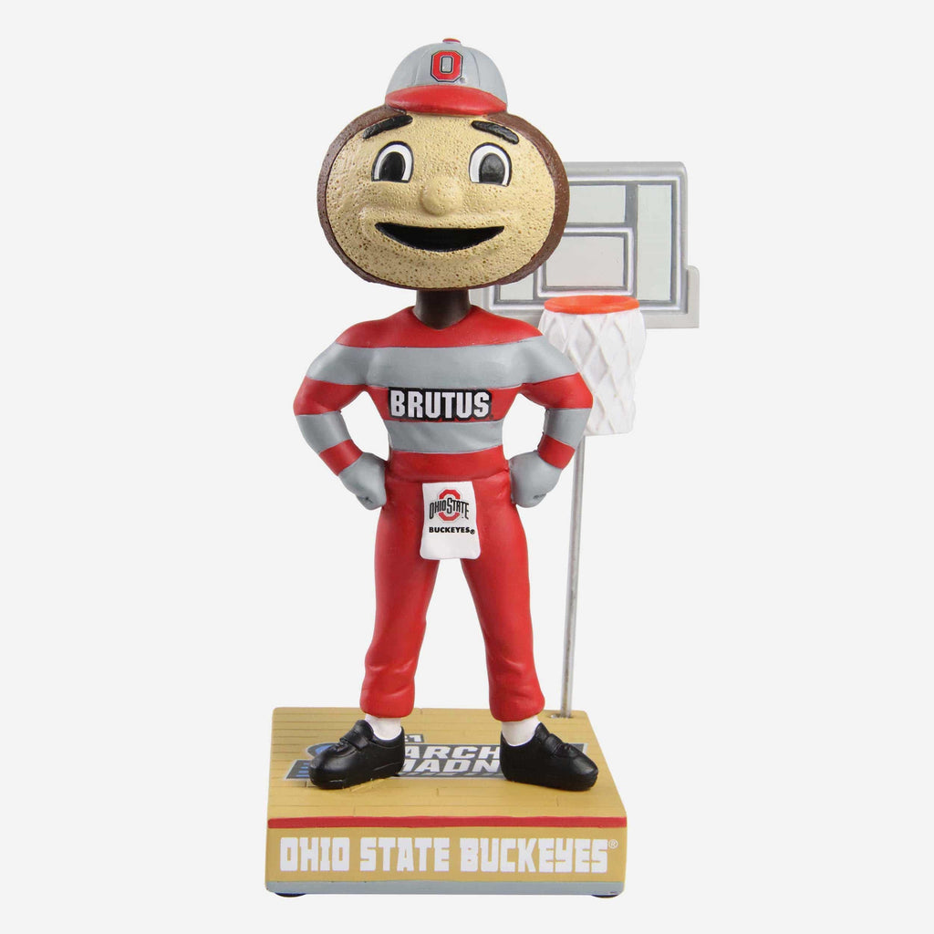 Brutus Buckeye Ohio State March Madness Mascot Bobblehead FOCO