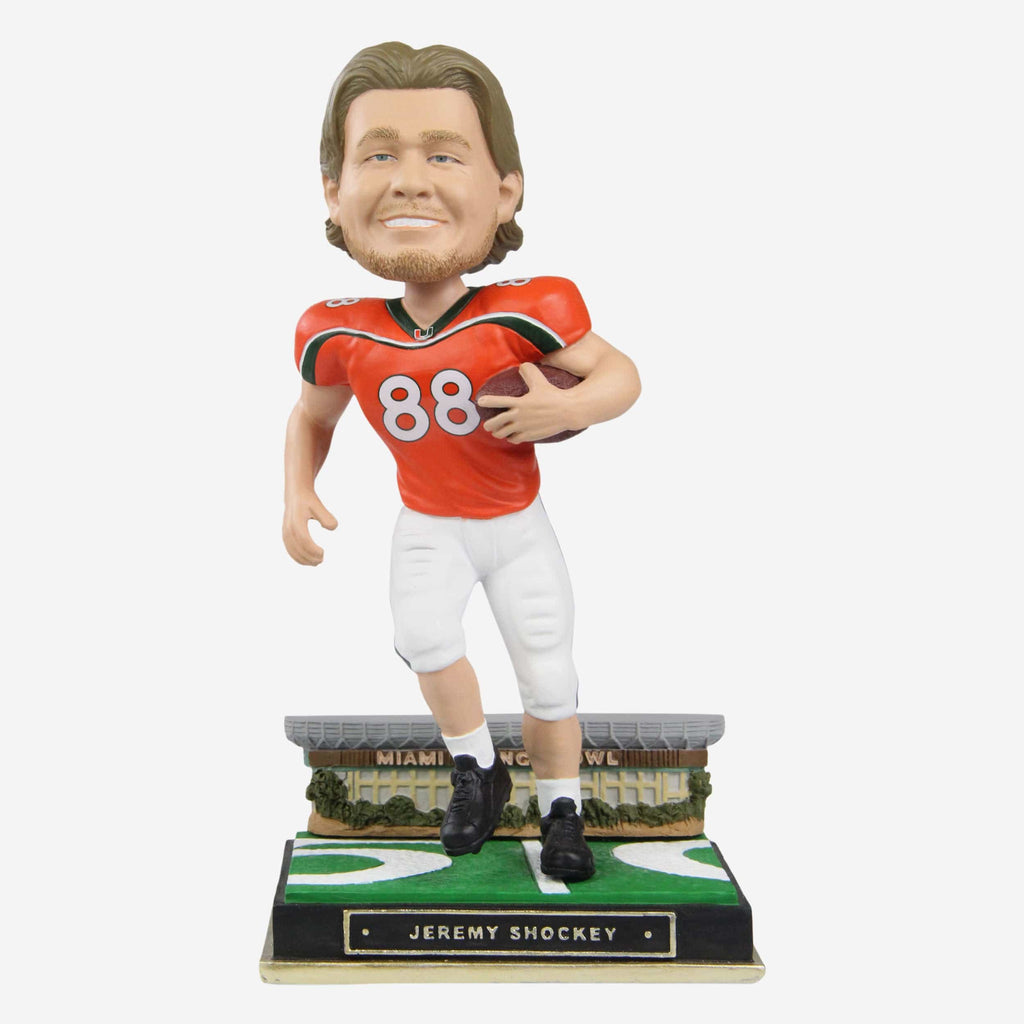 Jeremy Shockey Miami Hurricanes Gates Series Bobblehead FOCO