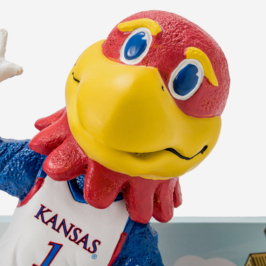 Kansas Jayhawks Benchwarmer Mascot Bobblehead