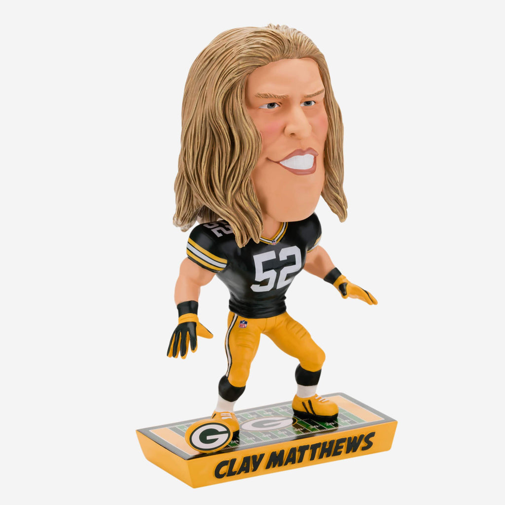 Clay Matthews Green Bay Packers Bobblehead NFL at 's Sports  Collectibles Store