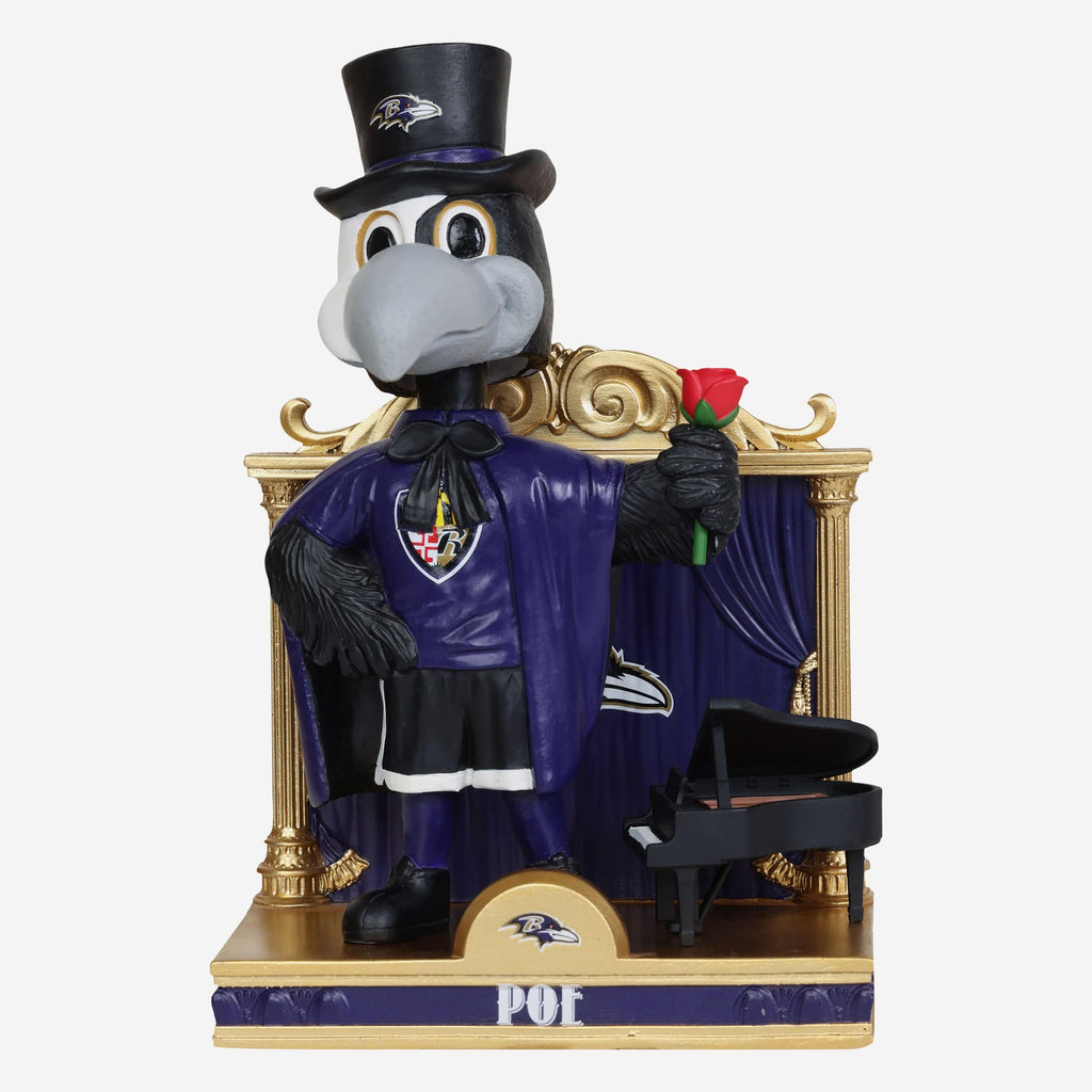 Poe Baltimore Ravens 2023 Training Camp Mascot Bobblehead FOCO