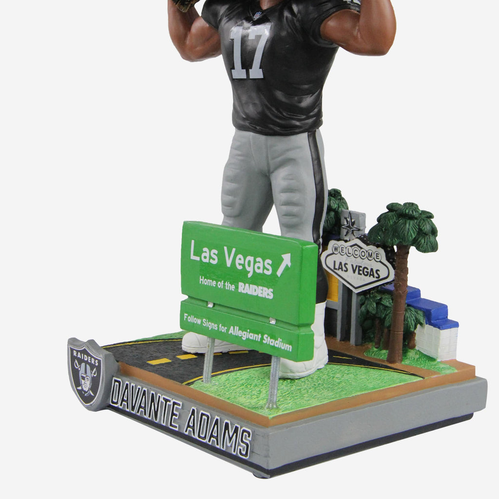 Davante Adams Las Vegas Raiders Bighead Bobblehead FOCO