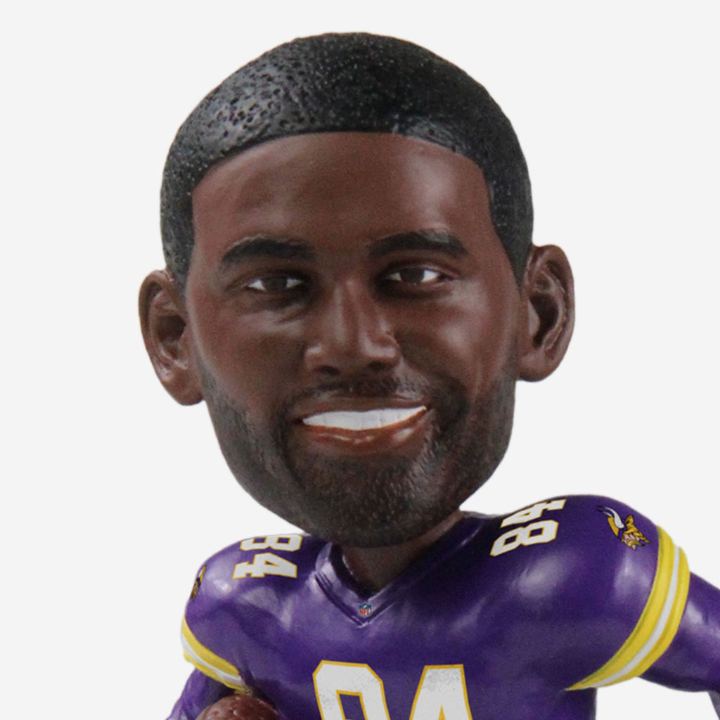 Minnesota Vikings NFL Randy Moss Hand Painted QB Club Bobblehead