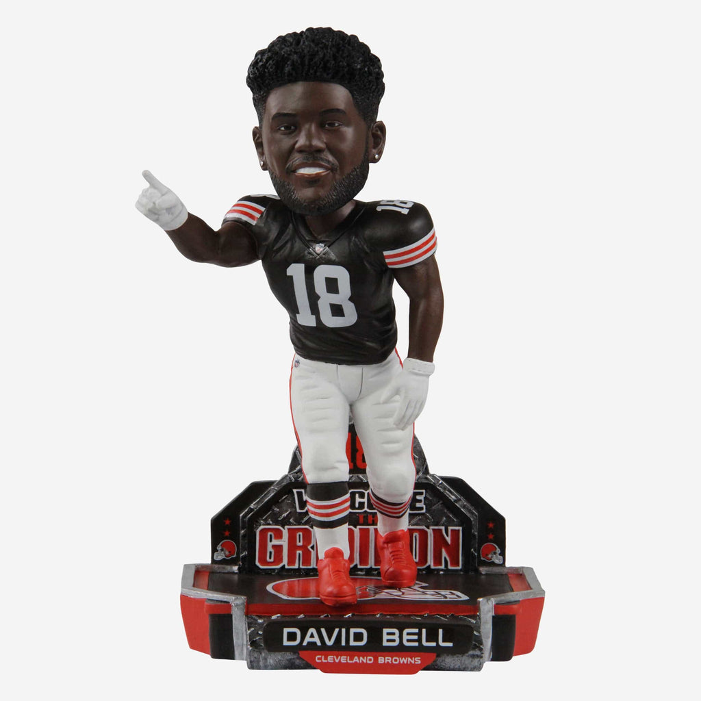 David Bell Cleveland Browns NFL 2022 Rookie Series Bobblehead FOCO