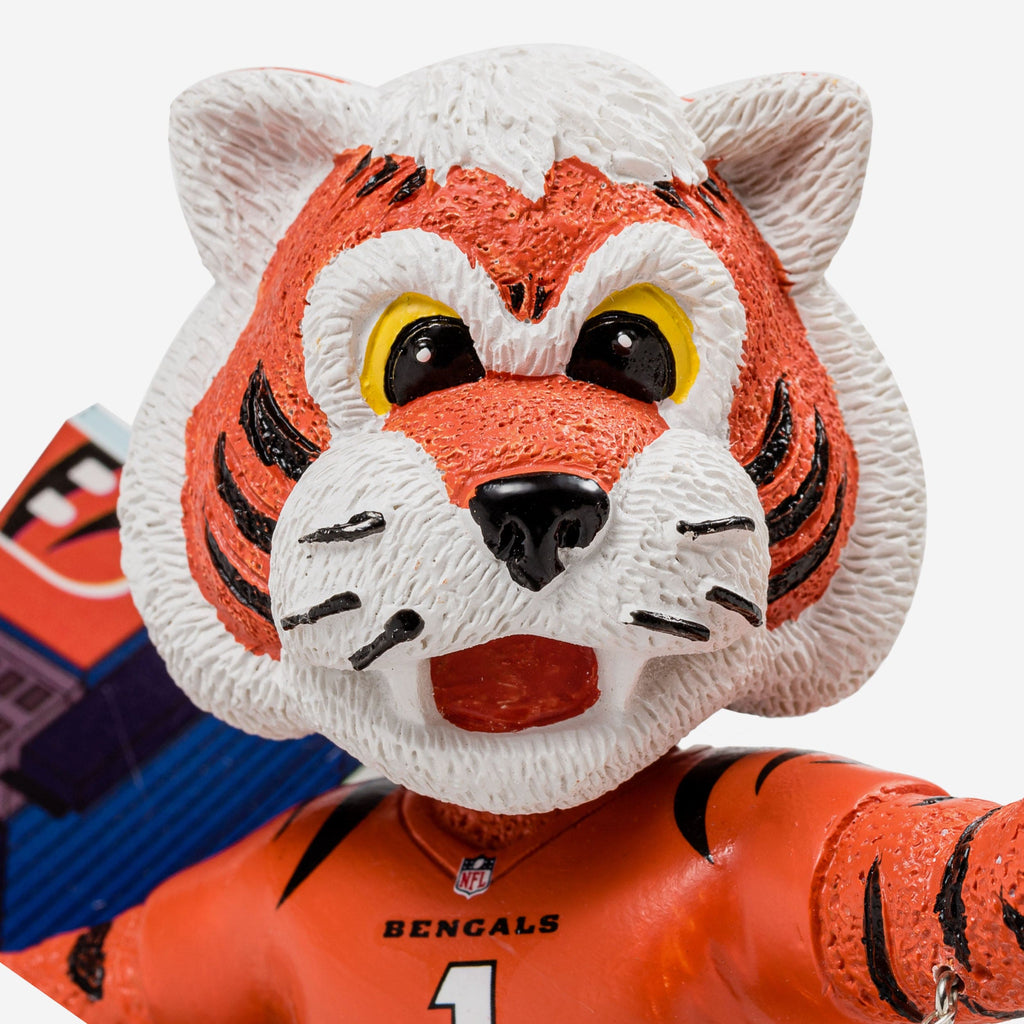 Who Dey' Cincinnati Bengals bobblehead collection introduced by FOCO