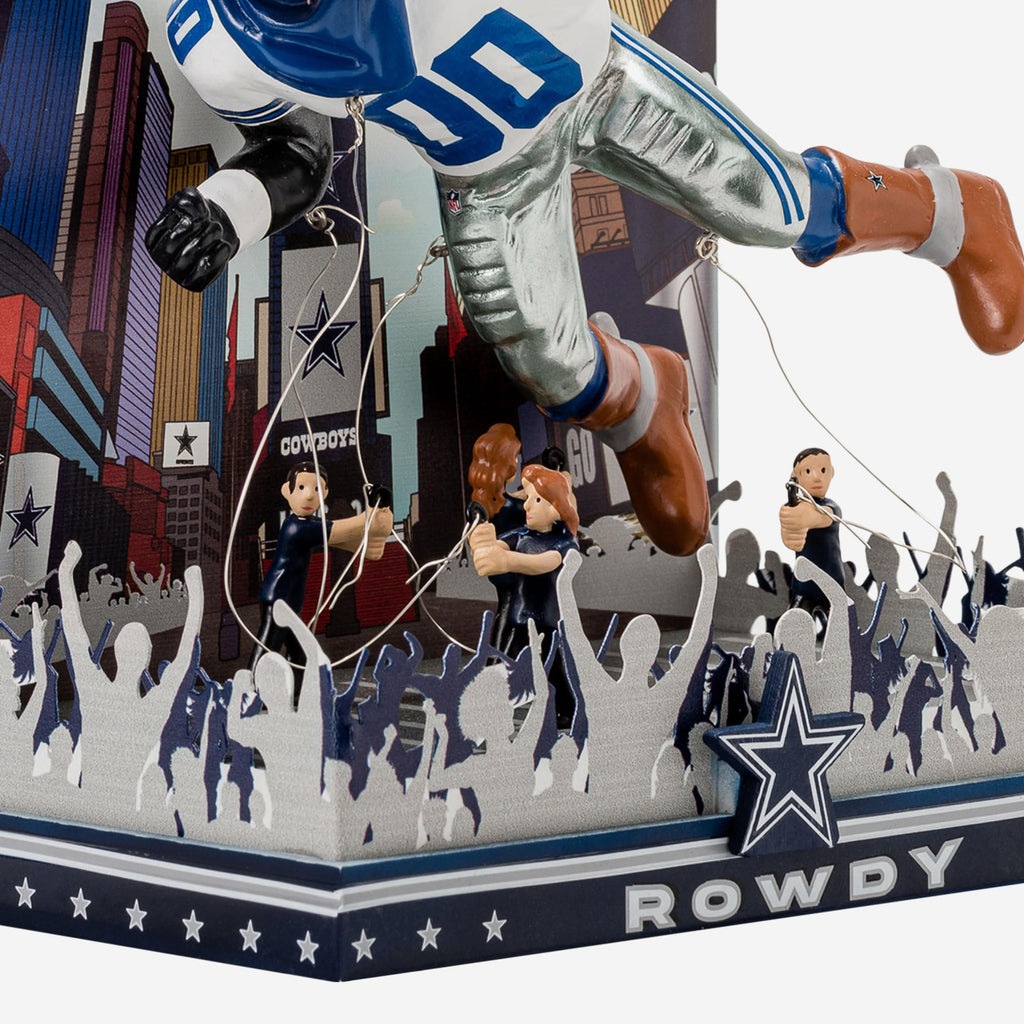 Rowdy Dallas Cowboys Thanksgiving Mascot Bobblehead FOCO
