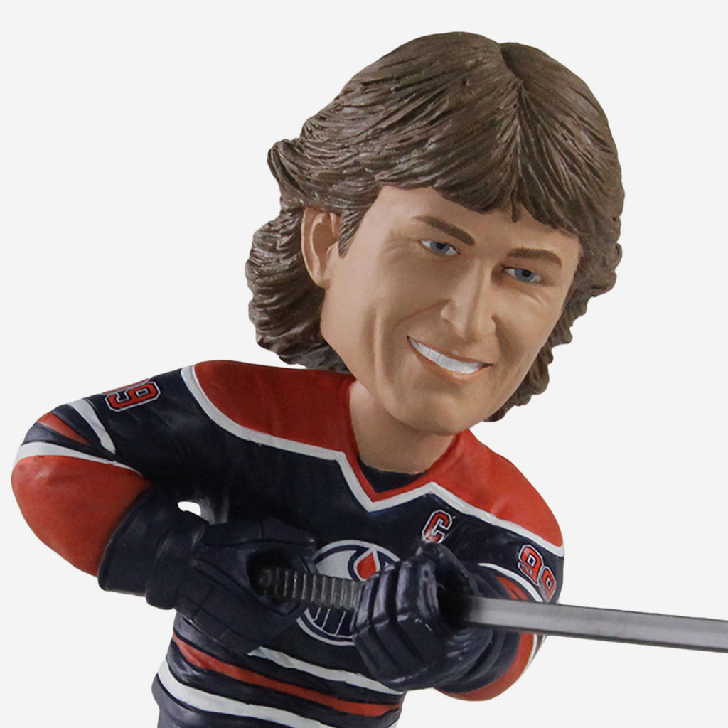 Wayne Gretzky Edmonton Oilers Legacy Bobblehead FOCO