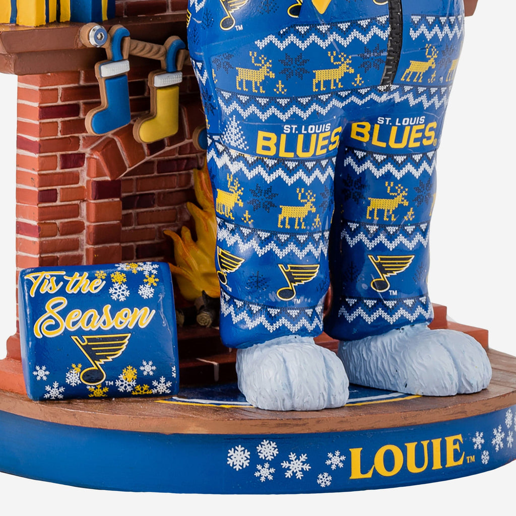 NFL Los Angeles Rams Custom Name Text Santa Down The Chimney