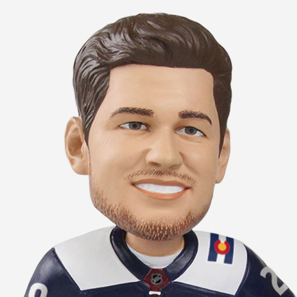 Nathan MacKinnon Colorado Avalanche Away Jersey Variant Bighead Bobblehead Officially Licensed by NHL