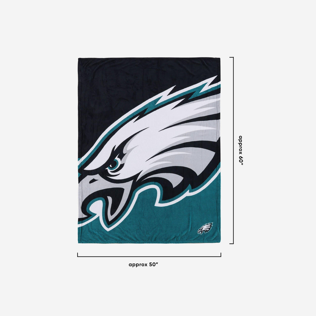 Philadelphia Eagles Throw Blanket With Plush Unicorn FOCO