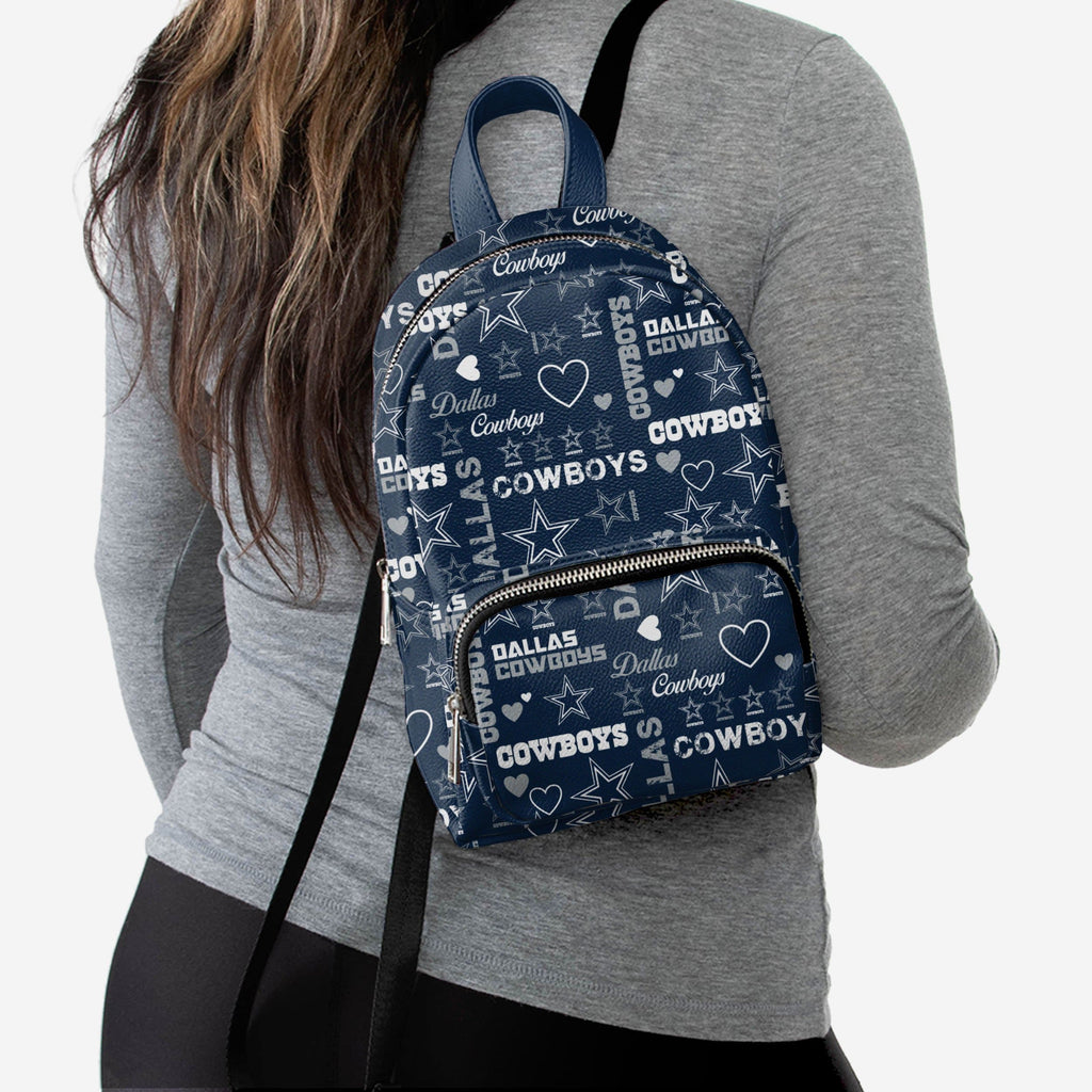 Dallas Cowboys Logo Love Mini Backpack FOCO