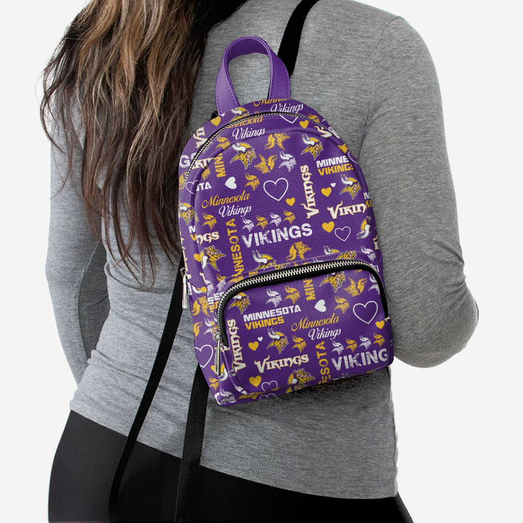 Minnesota Vikings Backpacks, Vikings Drawstring Bags, Bookbag