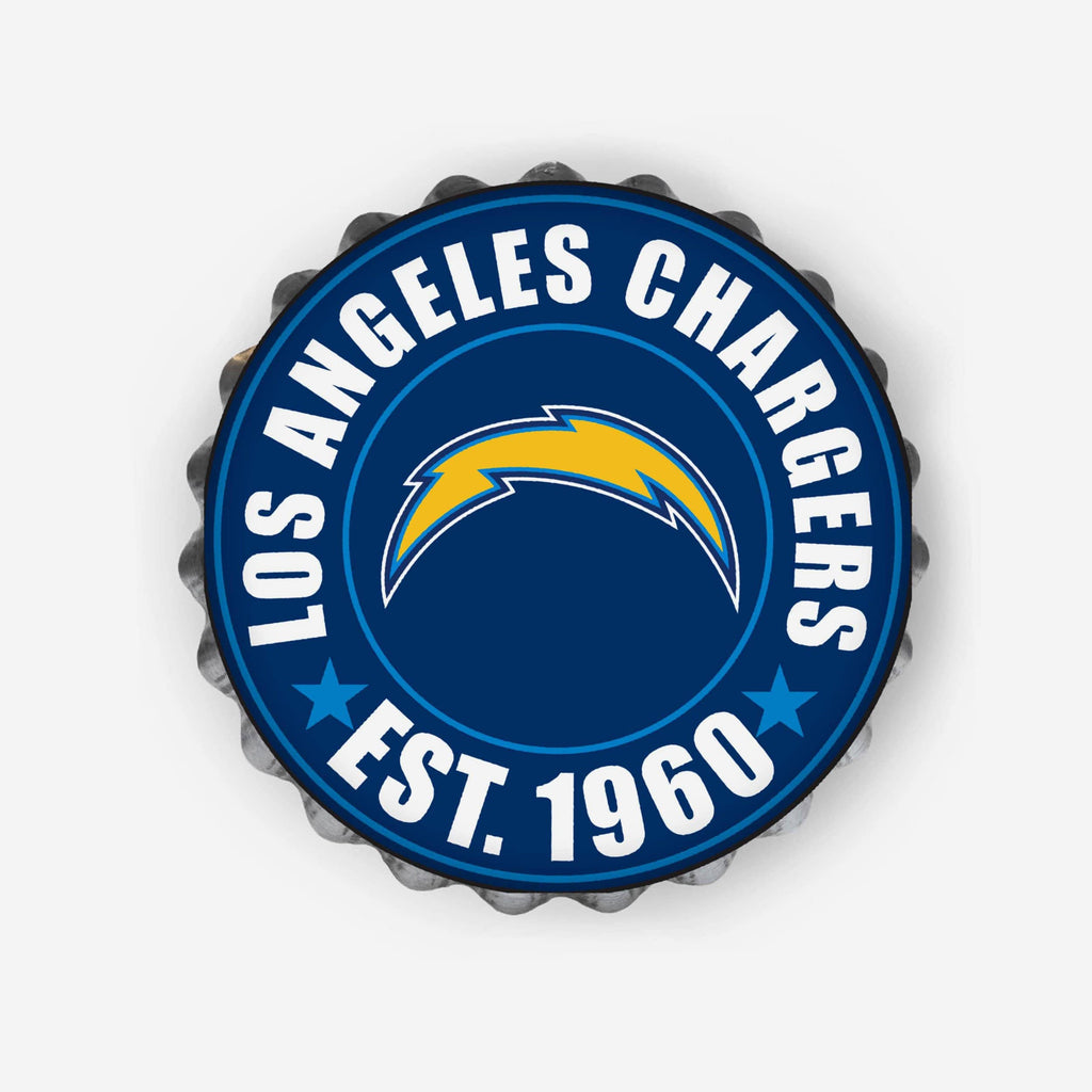 Officially Licensed NFL Los Angeles Chargers Large Team Logo Magnet