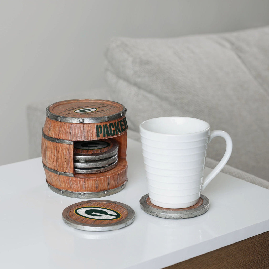 Packers Barrel Top Side Table