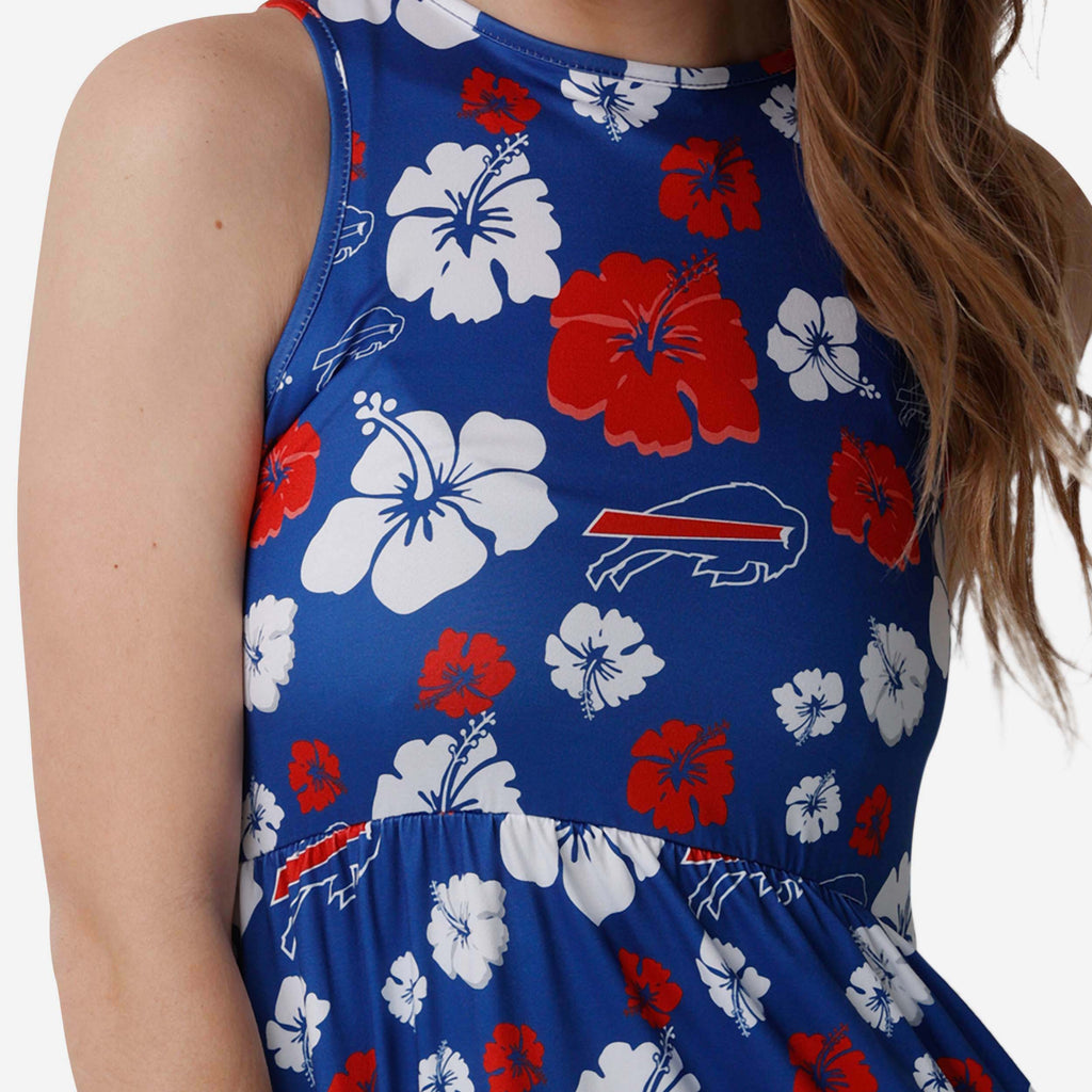 Women's FOCO Royal Buffalo Bills Floral Sundress