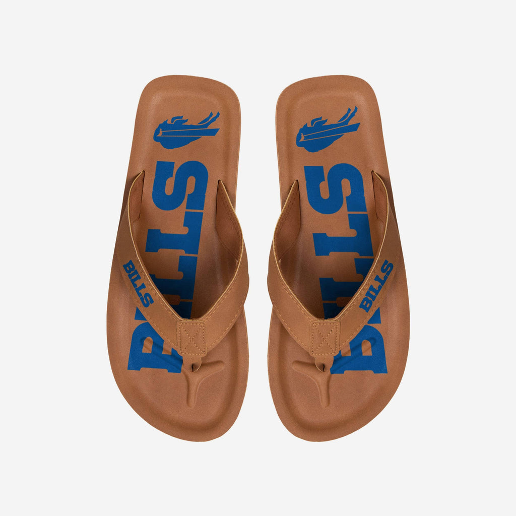 Buy NFL Buffalo Bills Women's Team Color Flip Flops, Black/Royal