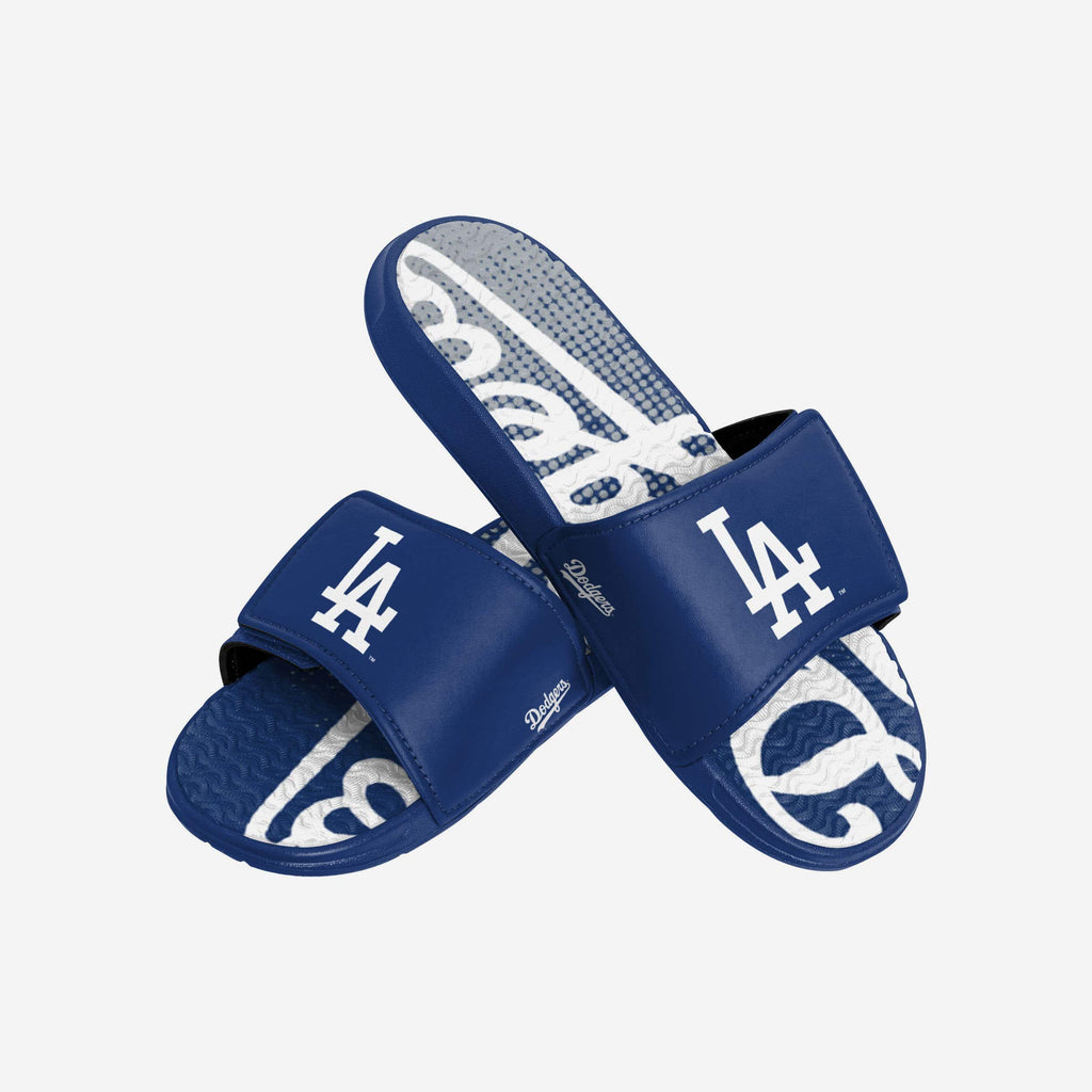 Los Angeles Dodgers Gradient Wordmark Gel Slide