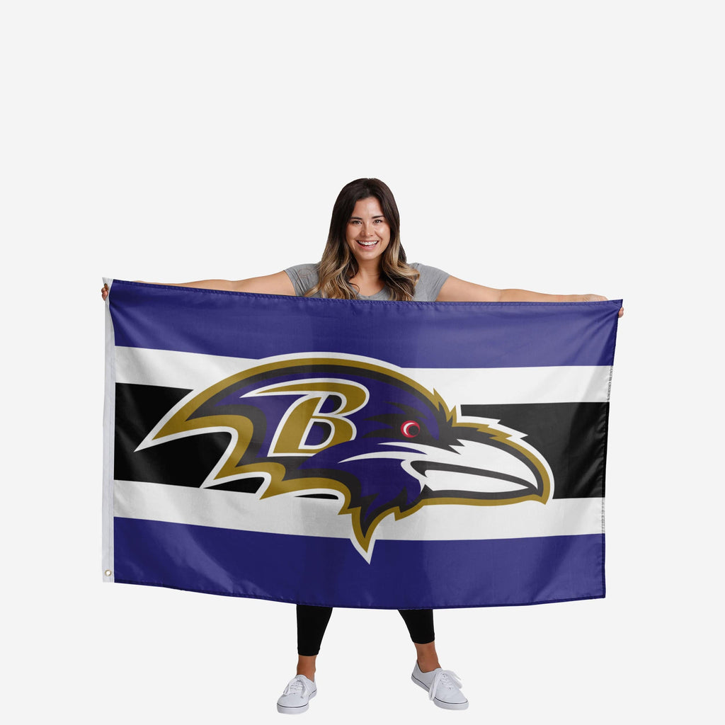 Baltimore Ravens USA Flag Cutout Sign