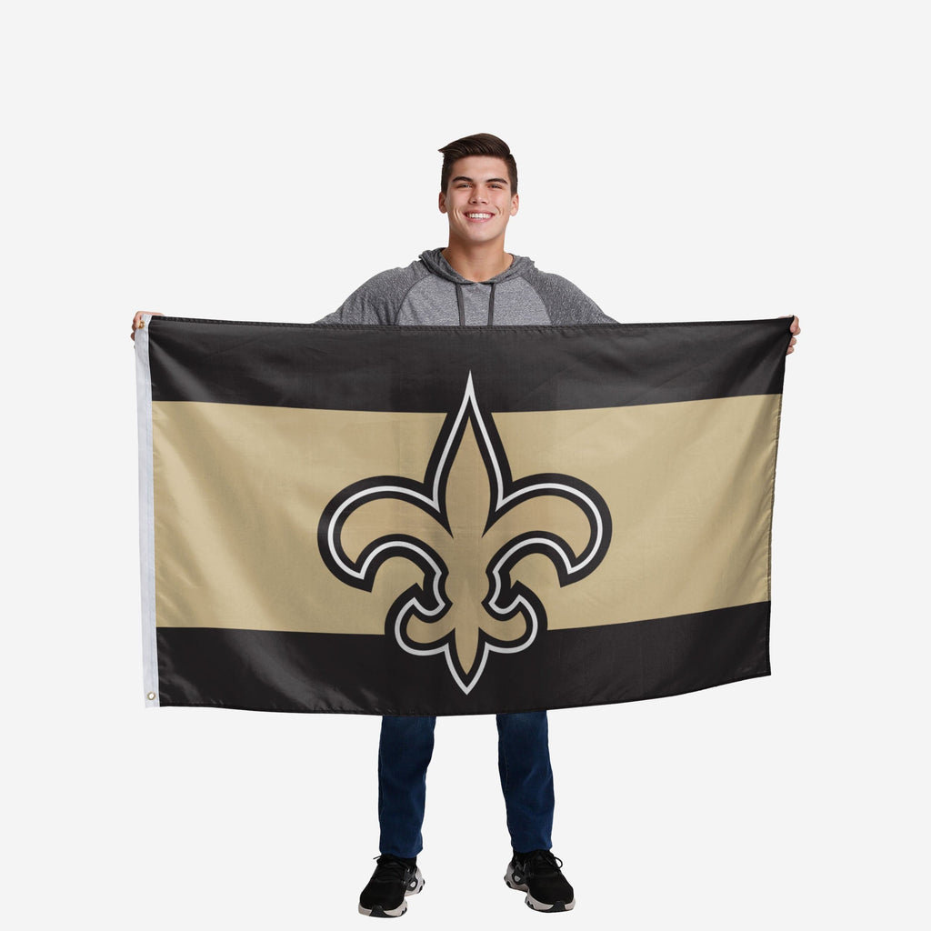 New Orleans Saints Flag 3x5 Home Stripe