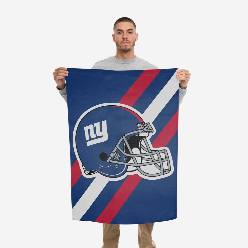 New York Giants Helmet Horizontal Flag FOCO