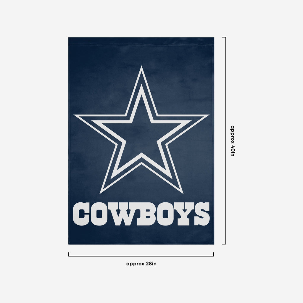 Logo Dallas Cowboys Oversize Logo Flat Coozie