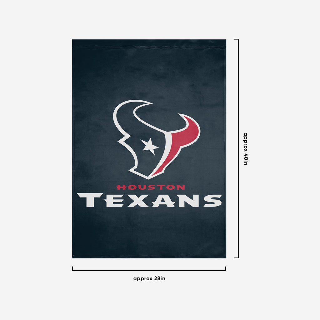 Houston Texans NFL Solid Horizontal Flag