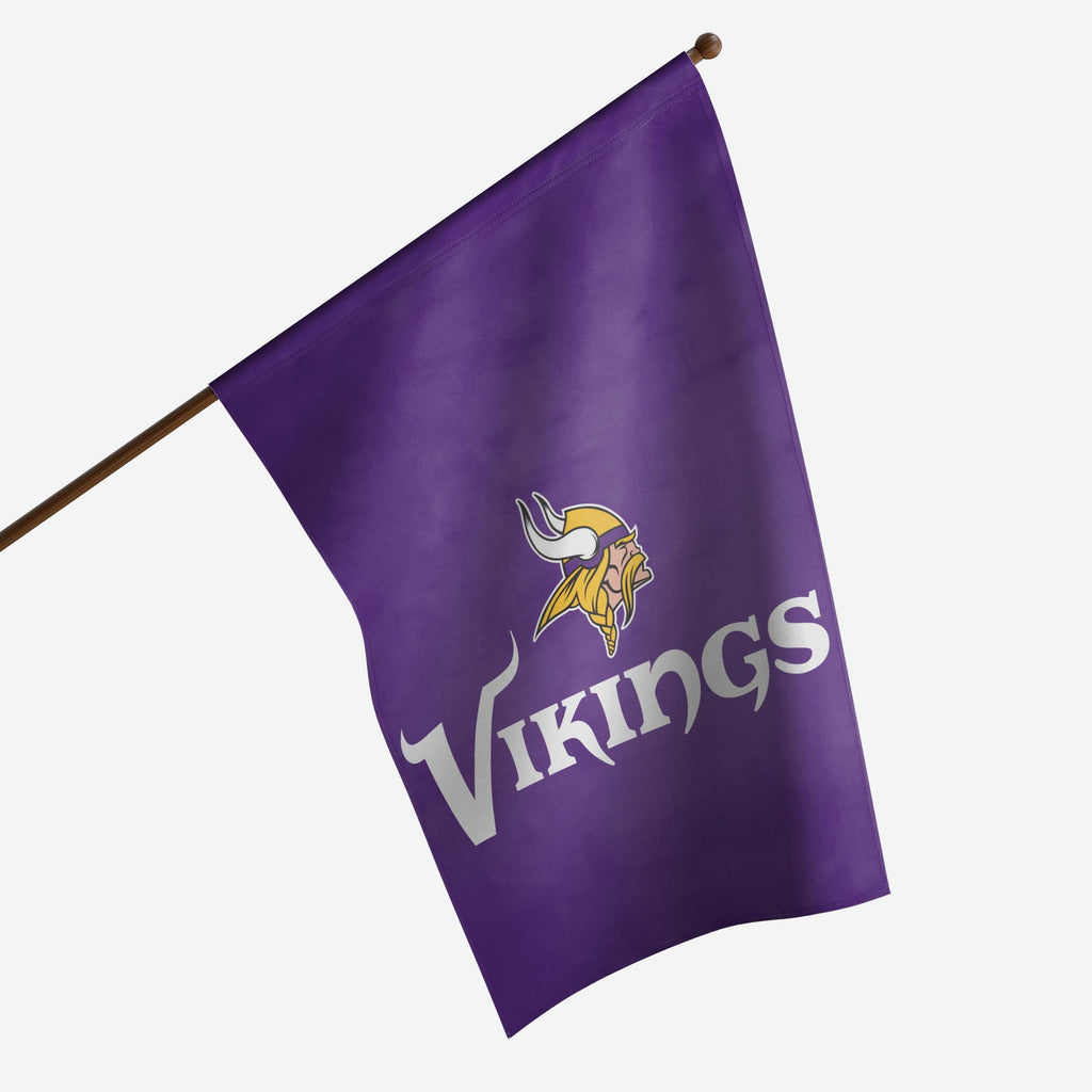 Minnesota Vikings Solid Vertical Flag FOCO