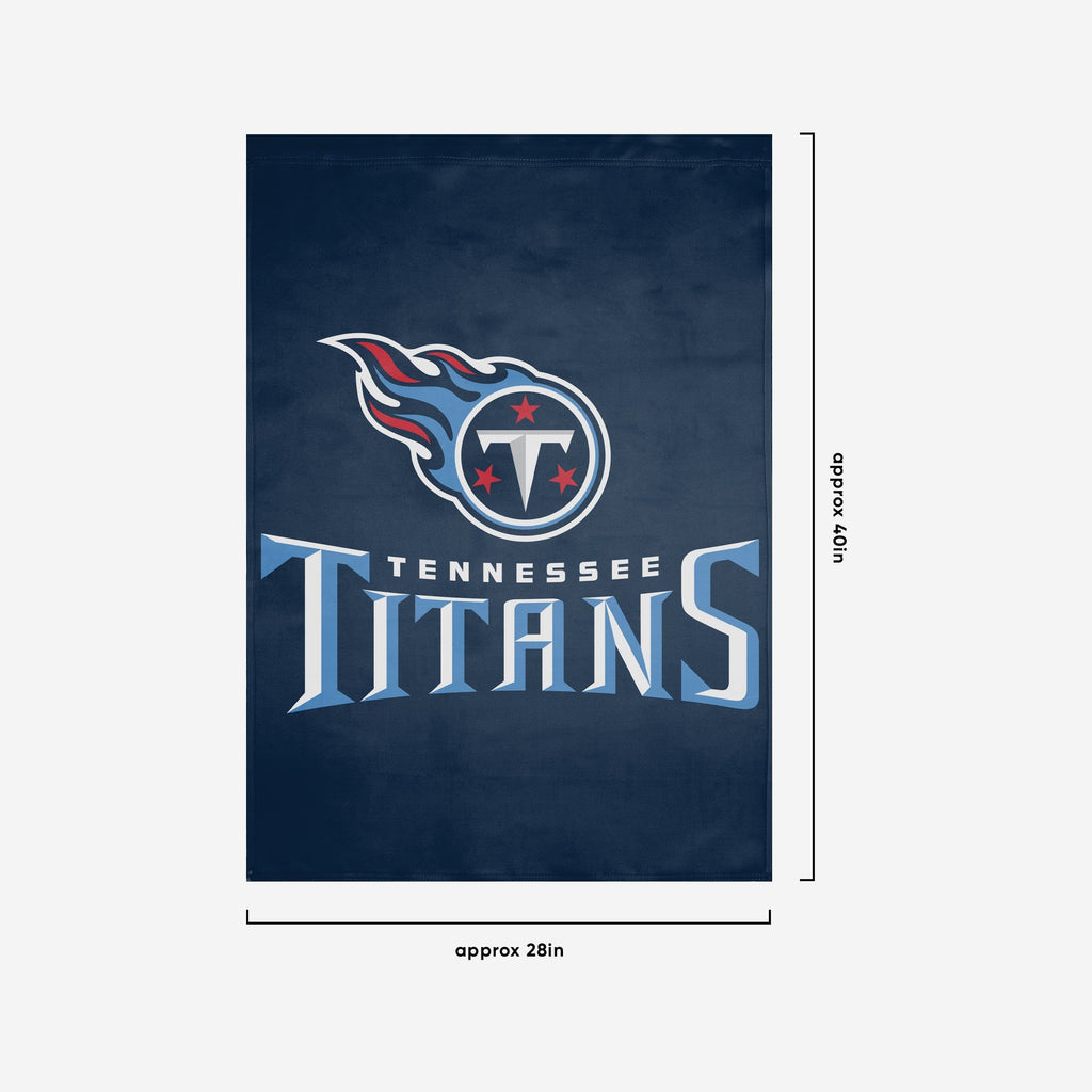 Tennessee Titans Helmet Vertical Flag FOCO