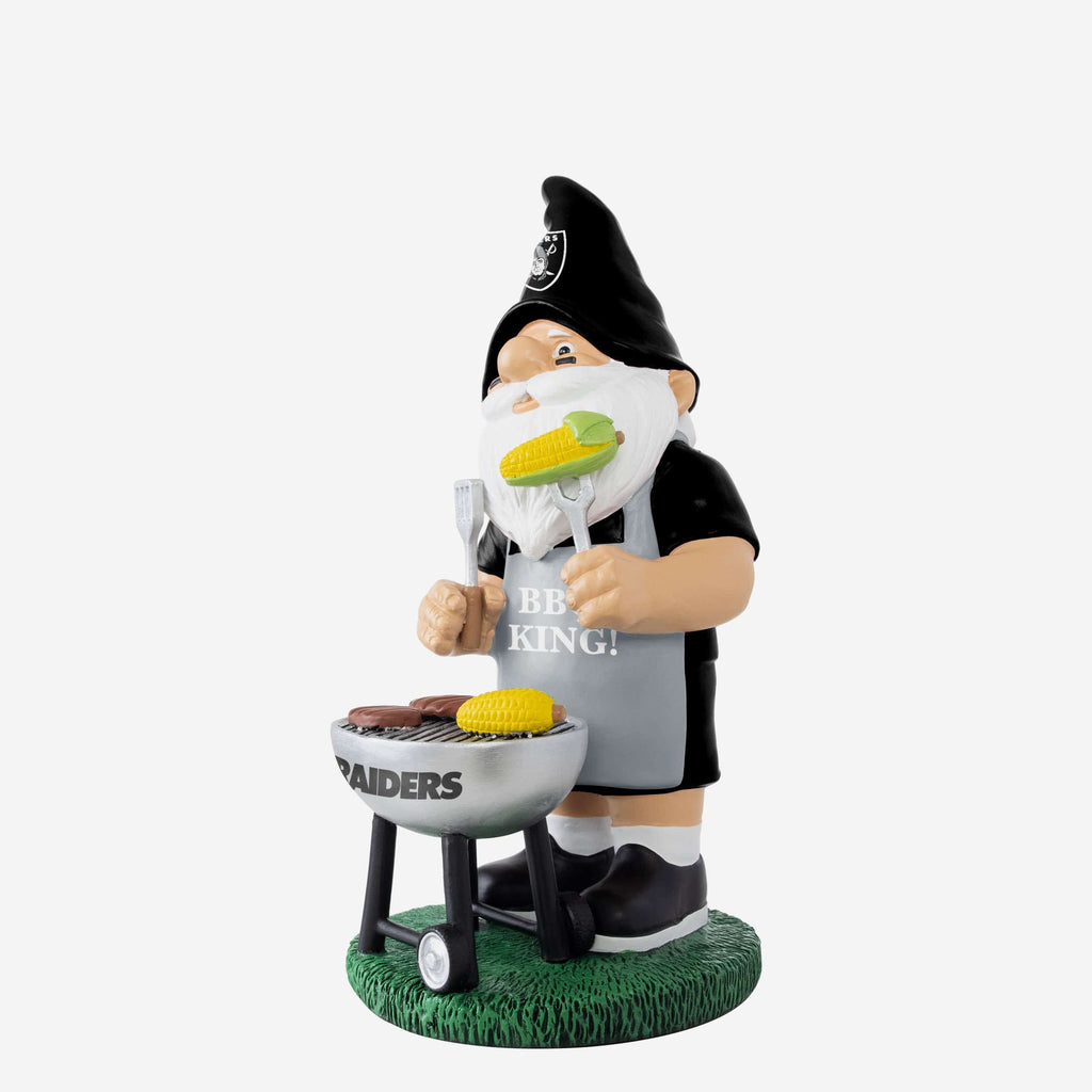 FOCO Las Vegas Raiders NFL Grill Gnome