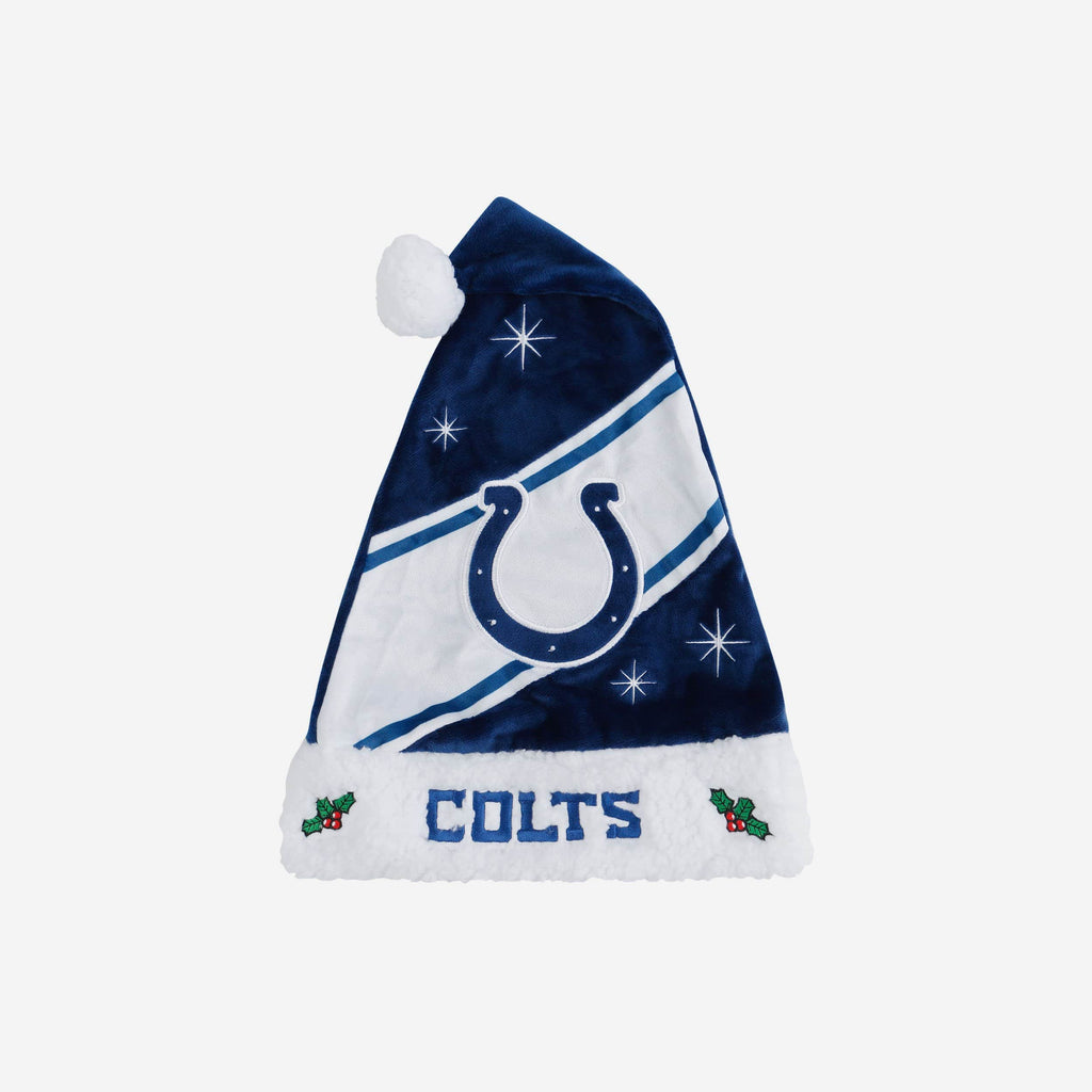 Indianapolis Colts High End Santa Hat FOCO