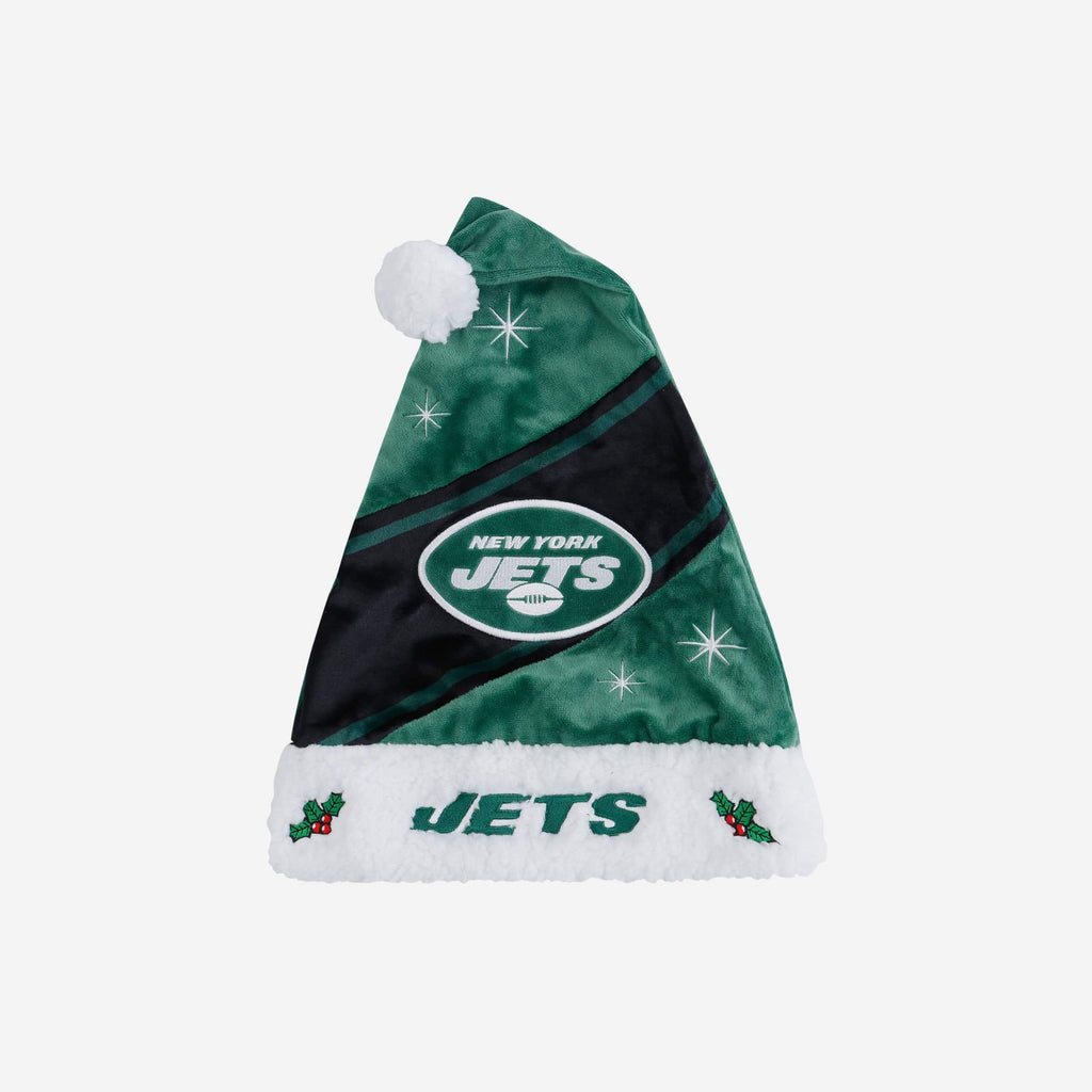 New York Jets High End Santa Hat FOCO