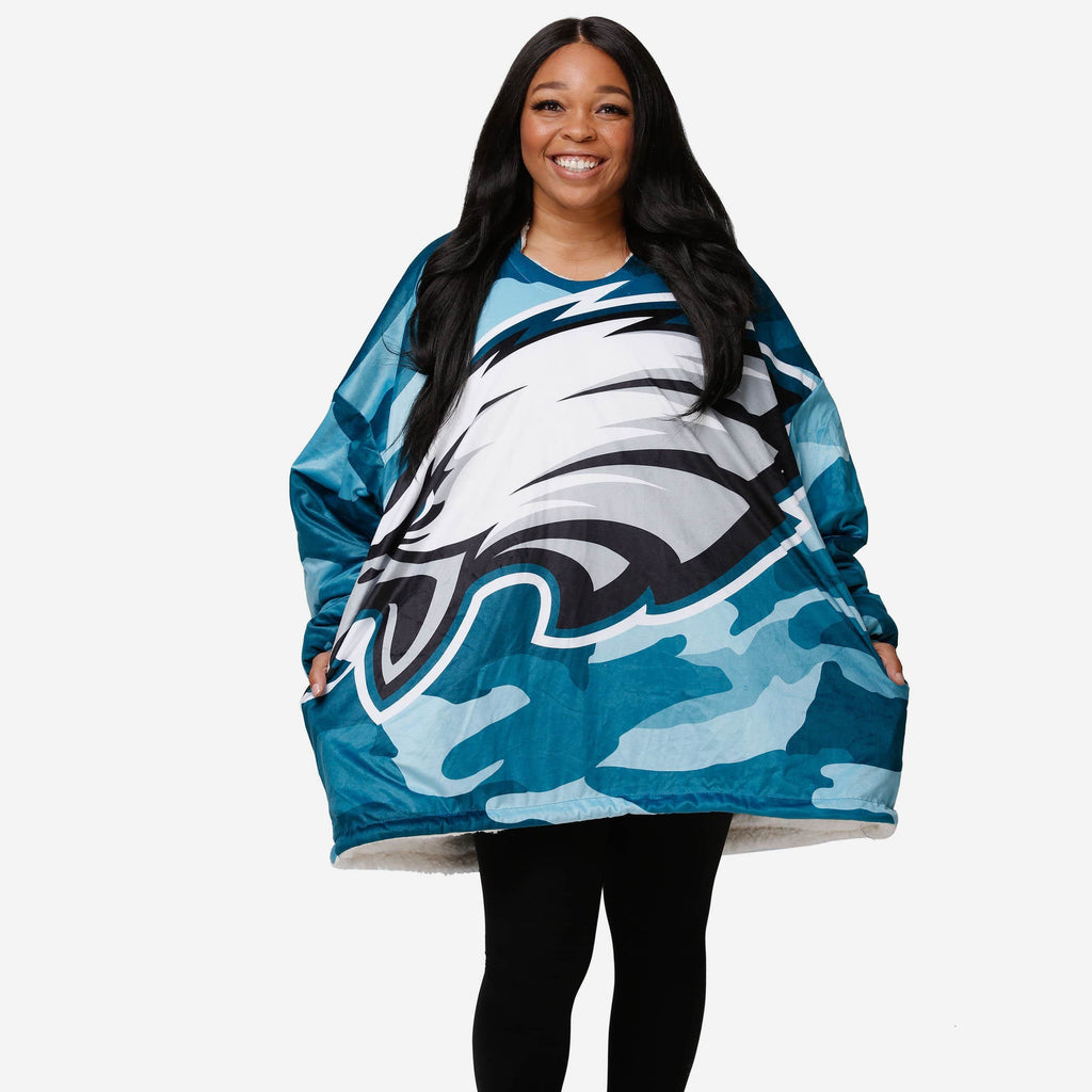 Philadelphia Eagles NFL Reversible Colorblock Hoodeez