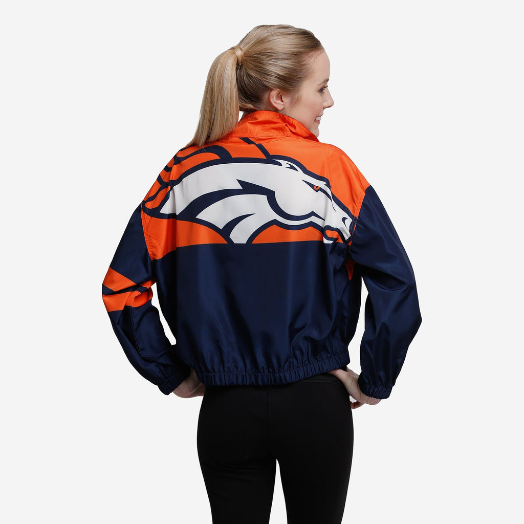 Denver Broncos Womens Winning Play Windbreaker, Size: L