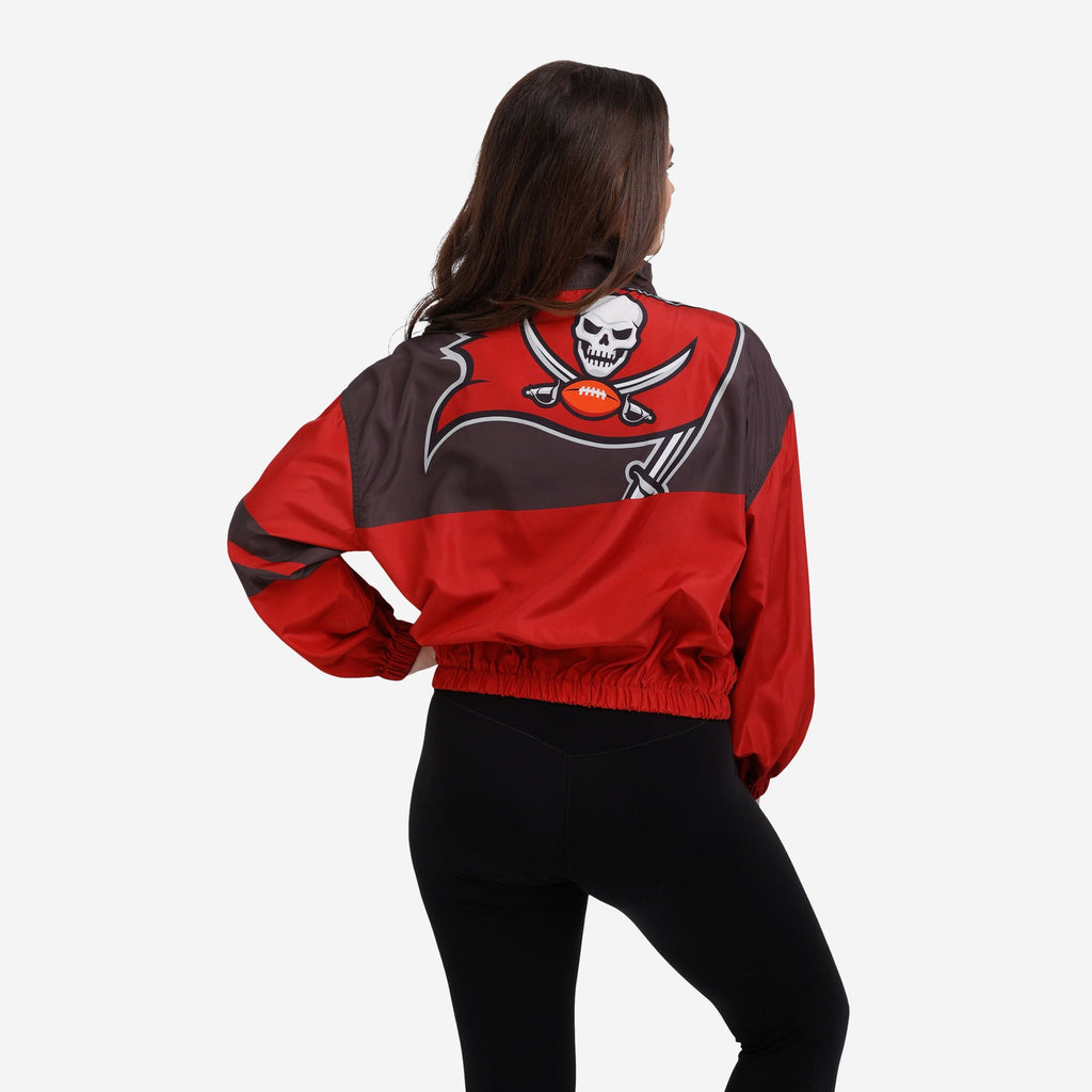 Red and Orange Starter Tampa Bay Buccaneers Hooded Jacket