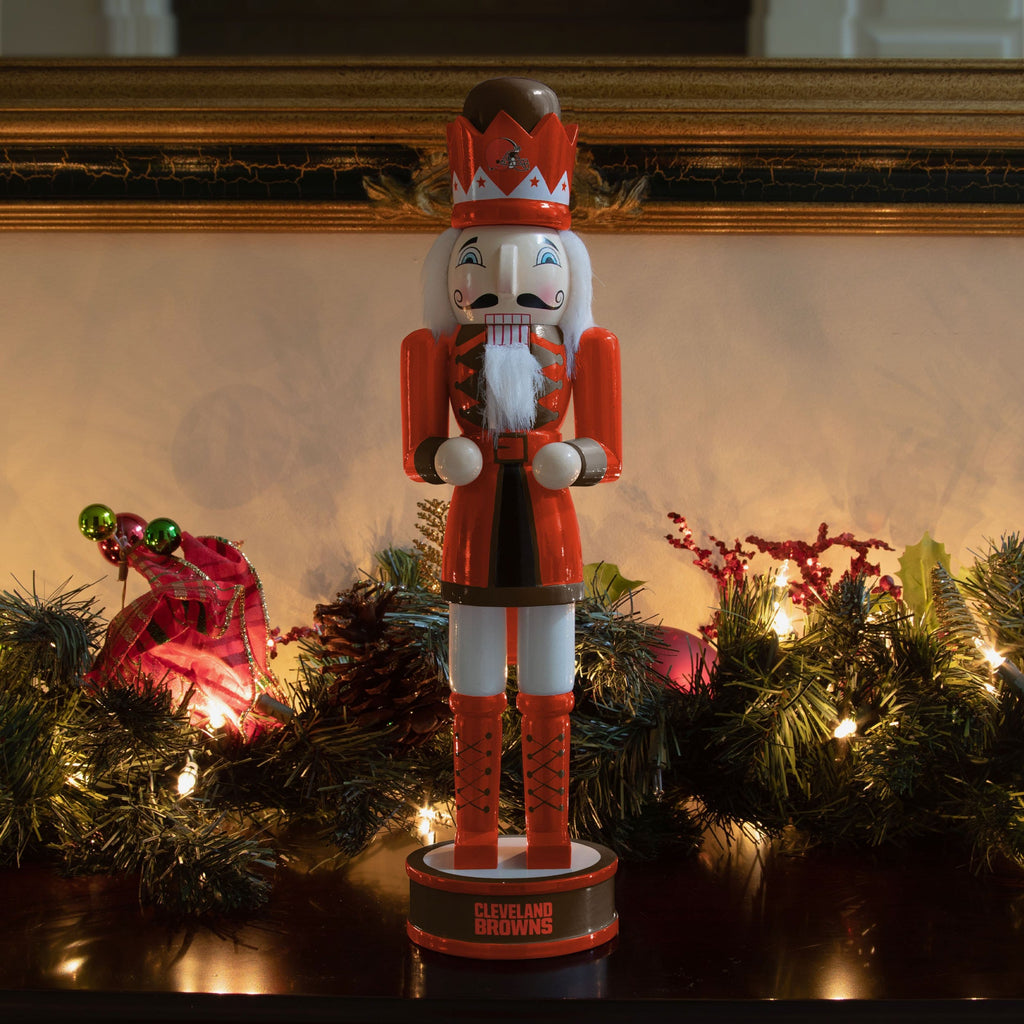 : FOCO Denver Broncos NFL Light Up Nutcracker : Sports