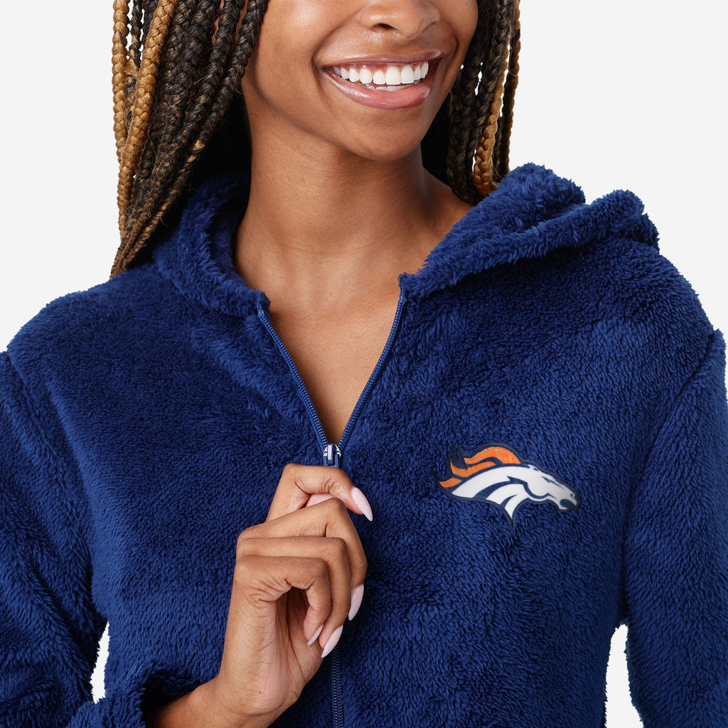 denver broncos fleece hoodie