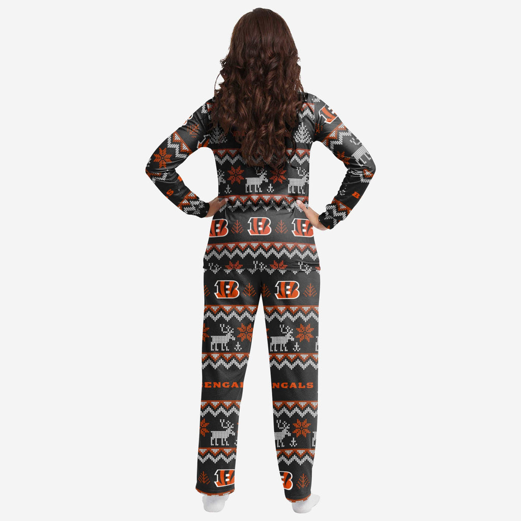 Cincinnati Bengals NFL Family Holiday Pajamas