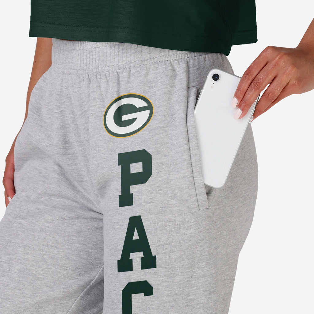 Green Bay Packers Joggers Cotton Forest Green - Depop