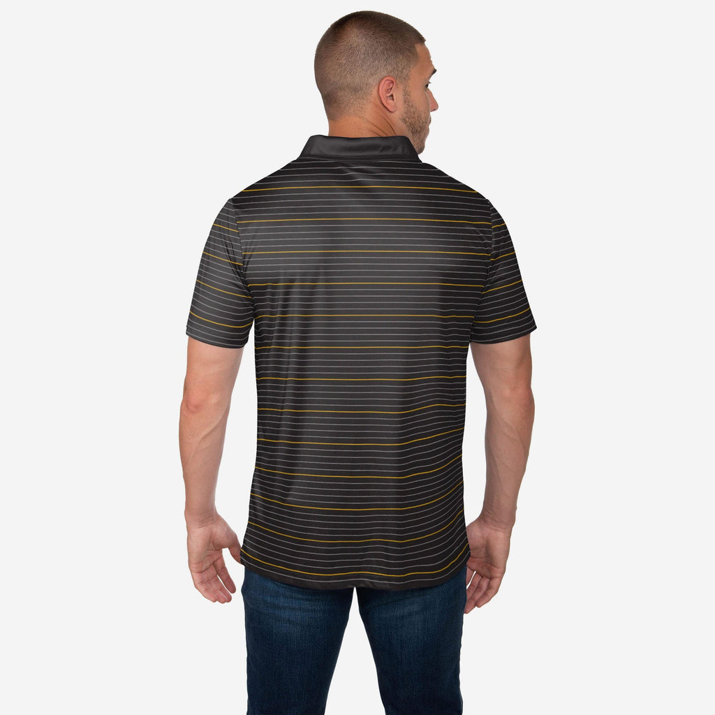 FOCO Pittsburgh Steelers NFL Mens Nightcap Polyester Polo